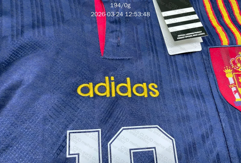 Camisa da Espanha 96/97 Raul 10 2