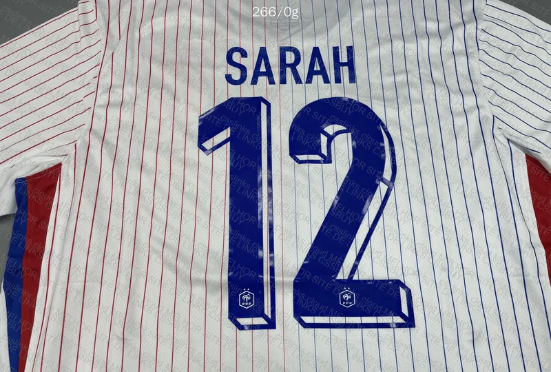 France Shirt (custom) with measurements 5