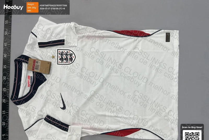 Camisa da Inglaterra jogador 2