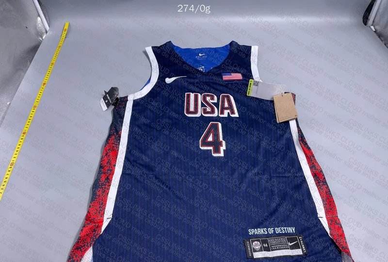 United States Authentic Basketball Shirt 3