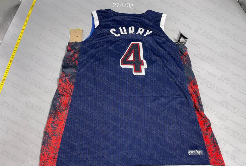 United States Authentic Basketball Shirt 4
