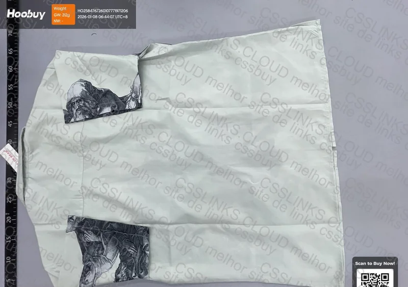 Camisa de botão Estampada