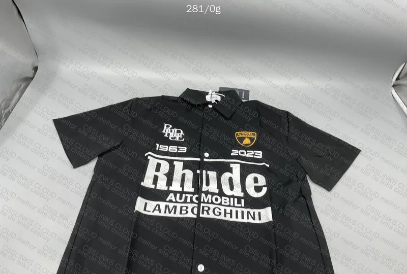 Rhude Button Shirt 2