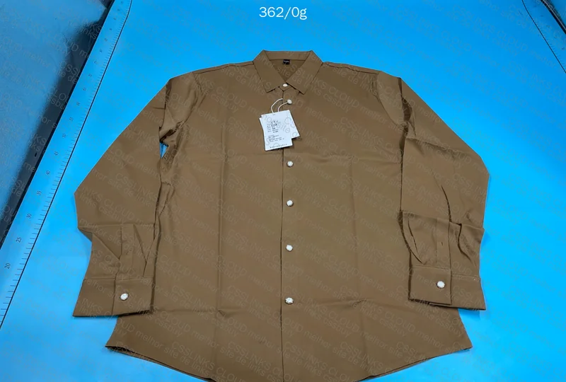 Button Shirt (Orange/Brown?)