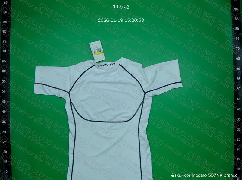 Camisa de Compressão Nike Branca 2