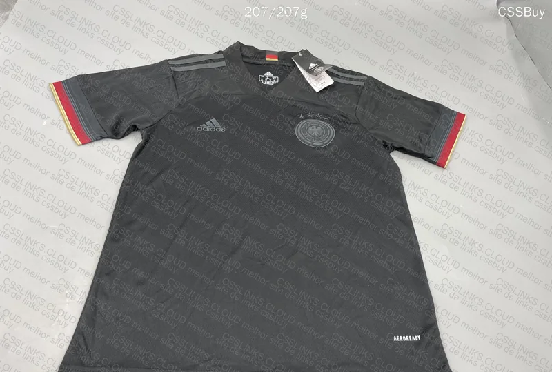 Germany Black Team Jersey 4