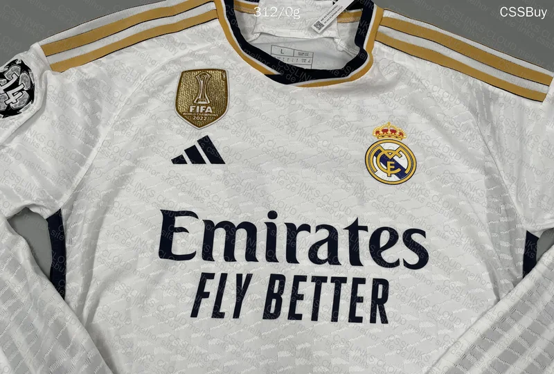 Real Madrid 2023/24 Player Team Jersey 4