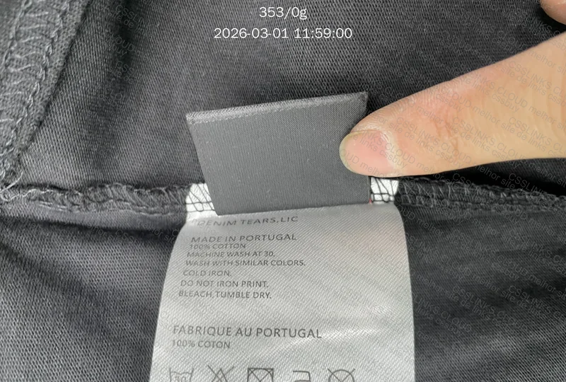 camisa denim tears 4