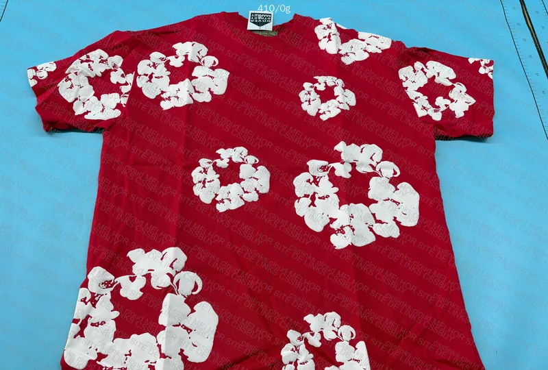 Red Denim Tears Shirt
