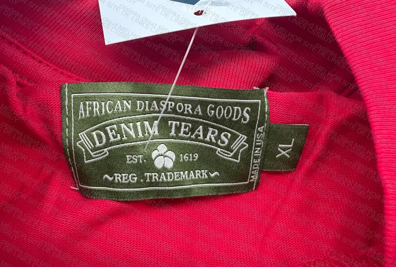 Red Denim Tears Shirt 2