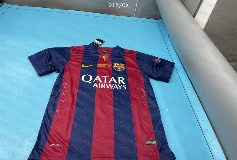 Barcelona Shirt 14-15 + Badges - Neymar #11