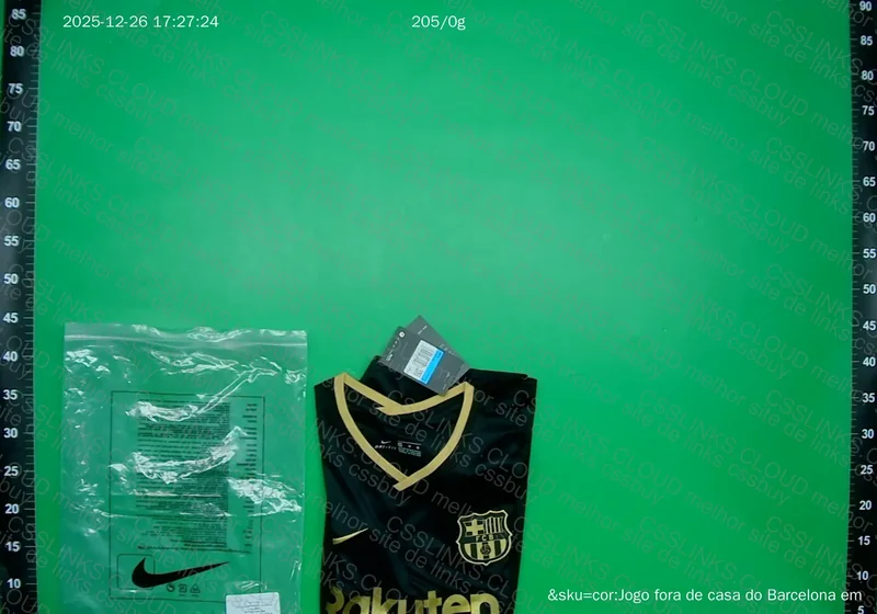 Barcelona Black and Gold Jersey 20/21 4