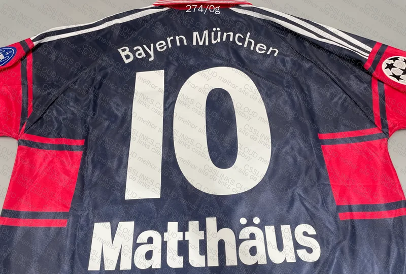 Bayern 1997-98 Matthaus Jersey