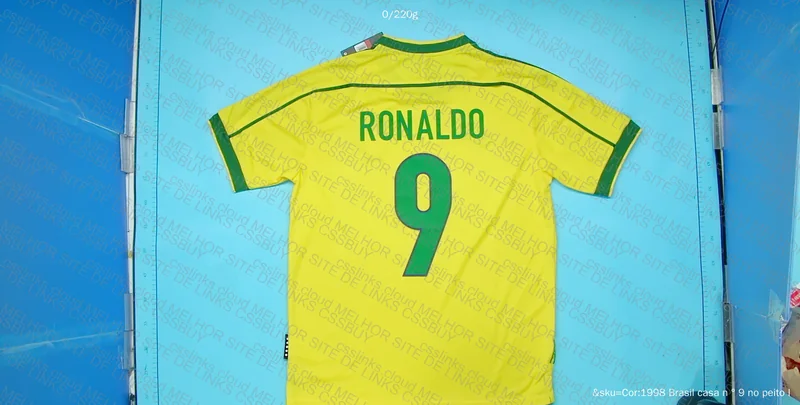 Brazil 1998 Jersey 2