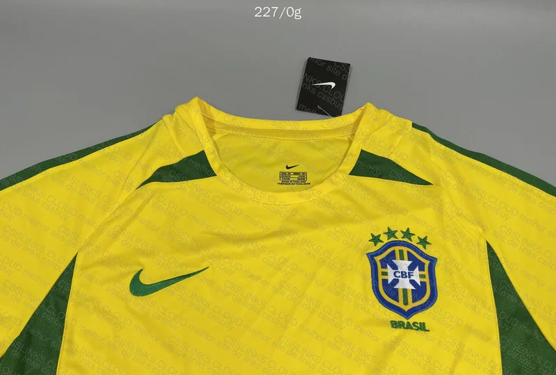 Brazil 2002 Jersey 2
