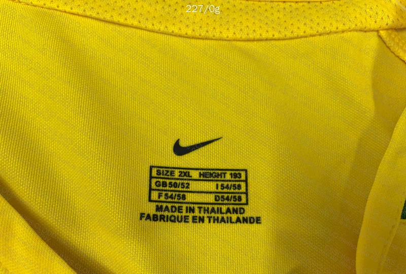 Brazil 2002 Jersey 3