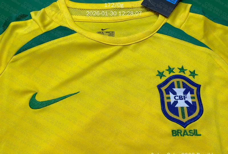 camisa do brasil 2002 2