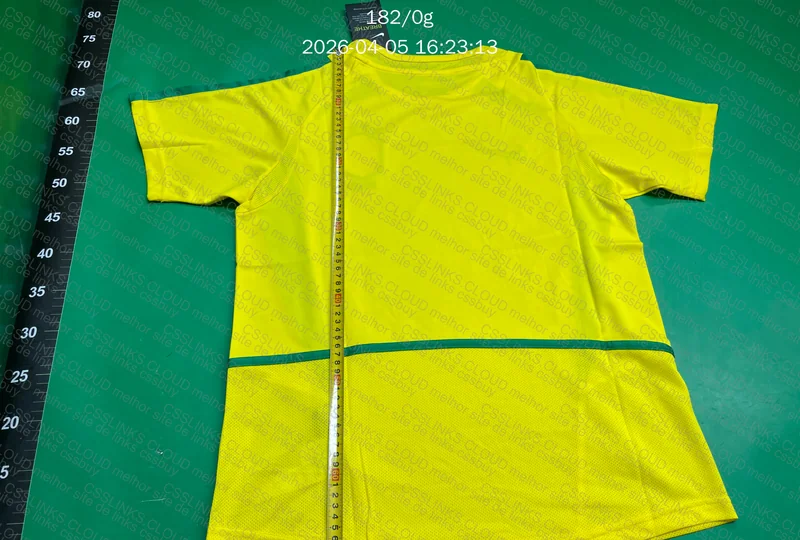Camisa do brasil 2002 COM MEDIDAS 5