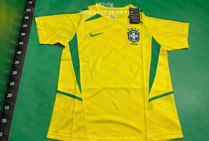 Camisa do brasil 2002 COM MEDIDAS 6