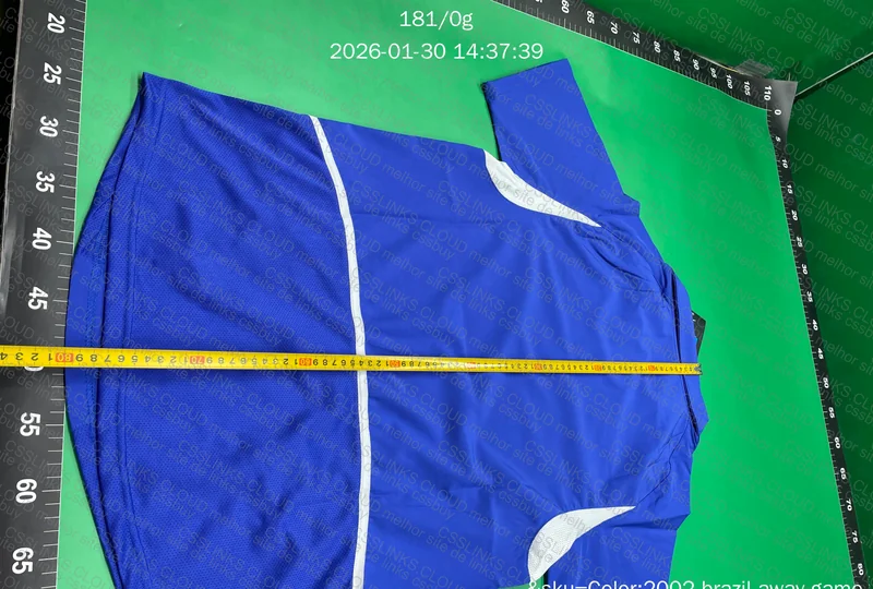 Camisa do brasil azul 2002 6
