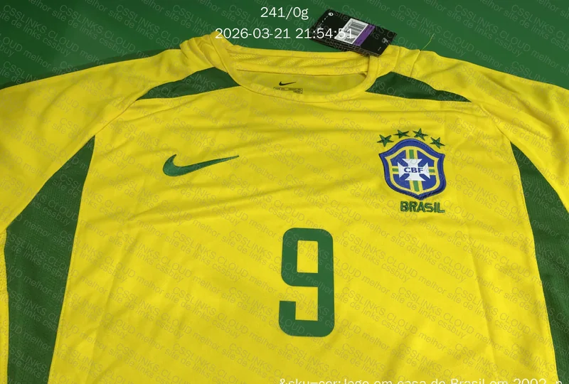 Camisa do Brasil Copa 2002 6