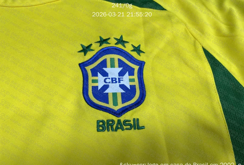 Camisa do Brasil Copa 2002 8