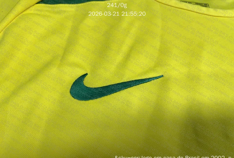Camisa do Brasil Copa 2002 9