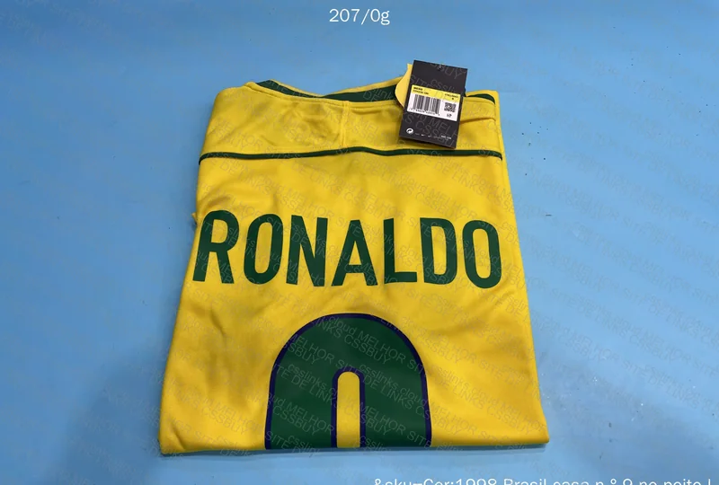 Brazil Retro - Ronaldo 9 (1998)