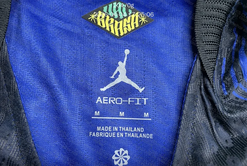 Camisa do Brasil X Jordan 3