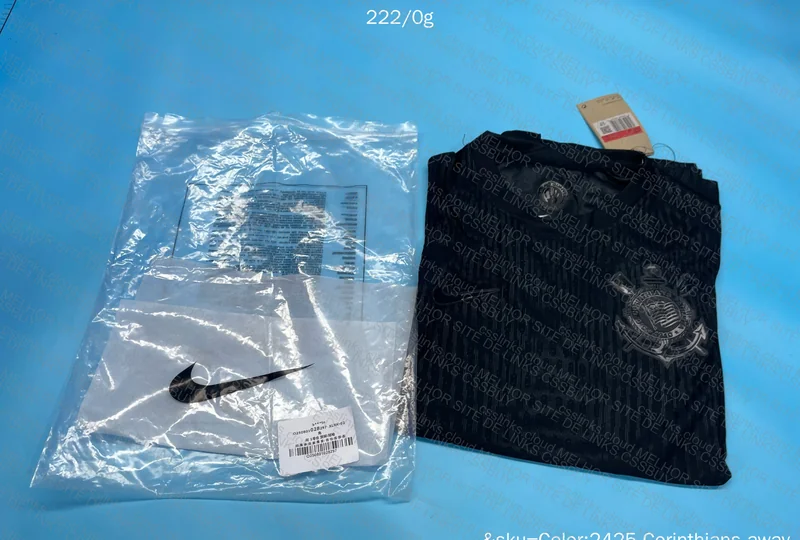 Corinthians All Black Shirt (WITH MEASUREMENTS) 3
