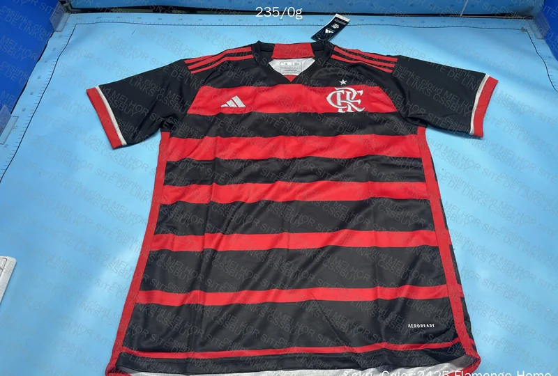 Flamengo Shirt with Measurements