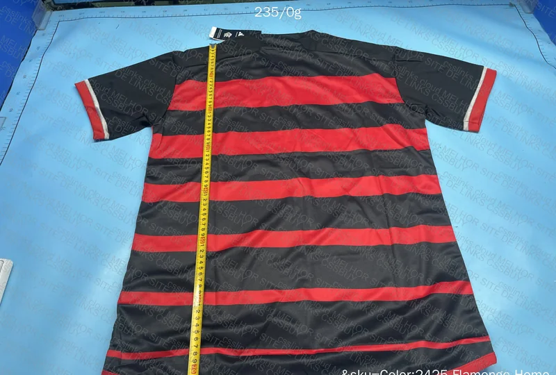 Flamengo Shirt with Measurements 2