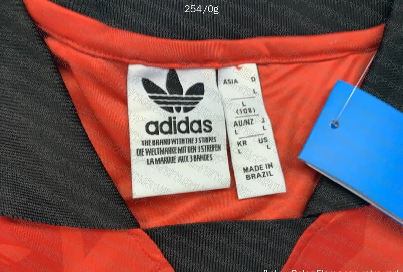 Flamengo Shirt with Measurements 6