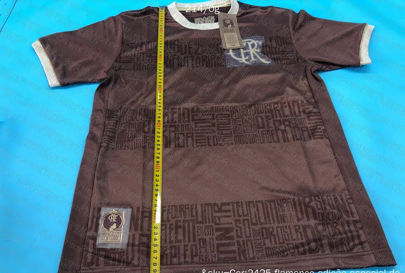 Flamengo Black Consciousness Shirt (+ Measurements)