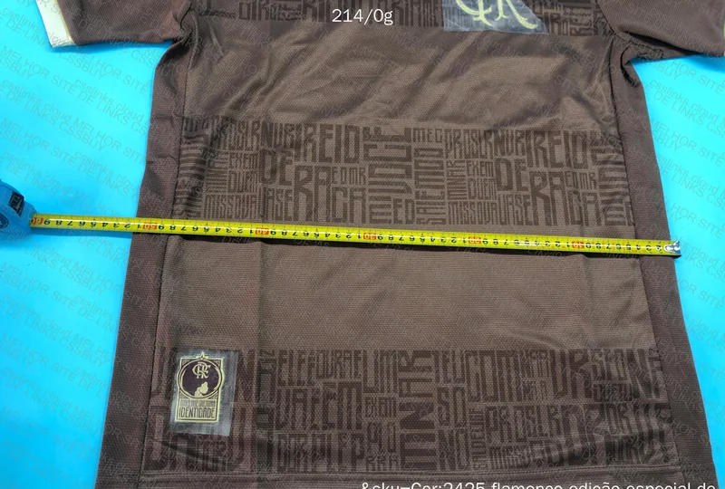Flamengo Black Consciousness Shirt (+ Measurements) 2