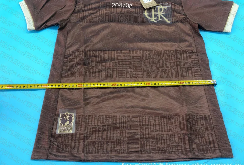 Flamengo Black Consciousness Shirt (+ Measurements) 8