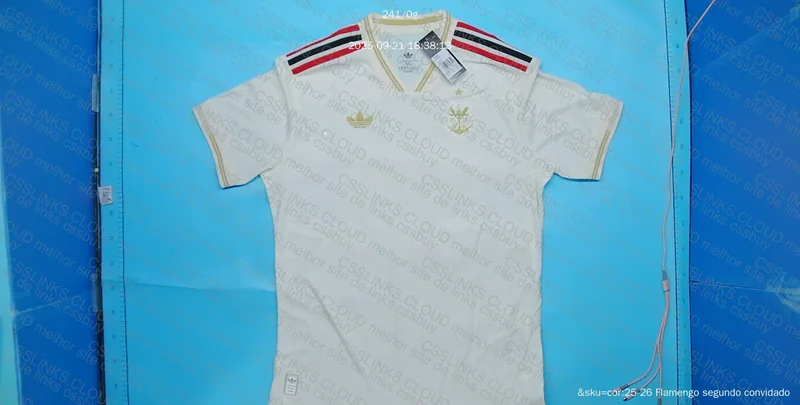 Camisa do Flamengo numero 3 de Jogador