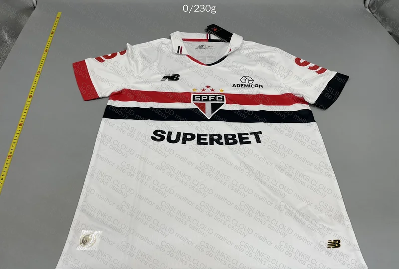 Shirt of the Greatest of Brazil (São Paulo Futebol Clube) with Sponsorships 3