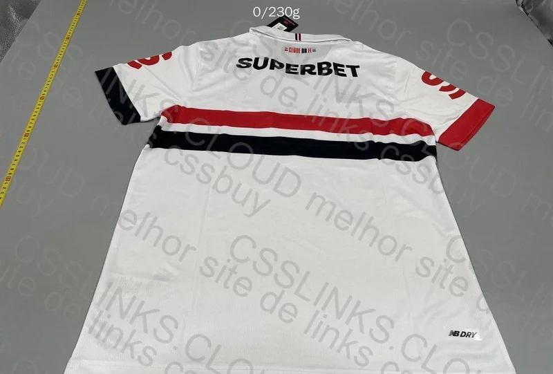Shirt of the Greatest of Brazil (São Paulo Futebol Clube) with Sponsorships 5