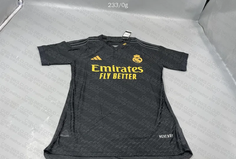 Real Madrid Black Jersey