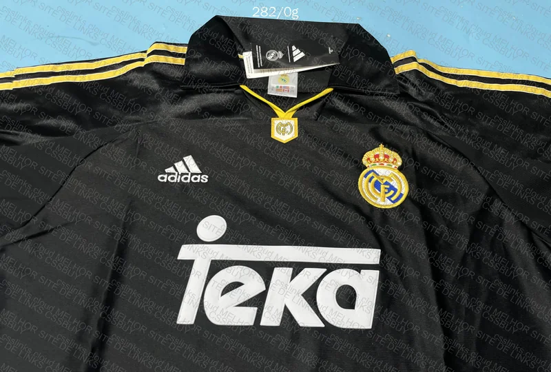 Real Madrid Teka 1998 Jersey 4