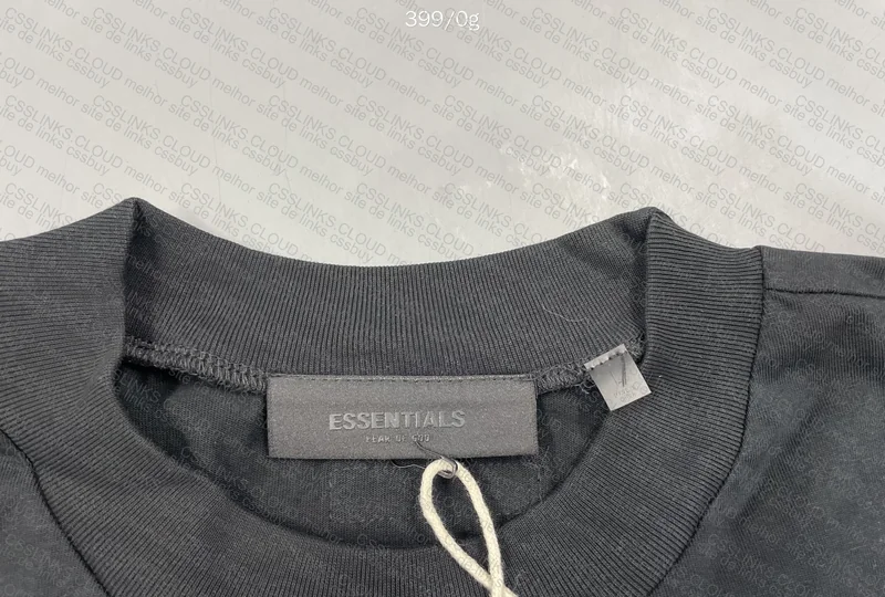 Essentials All Black Shirt (Small Collar) GL?