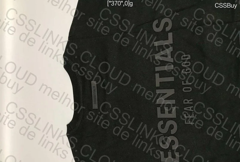 Essentials Black Shirt