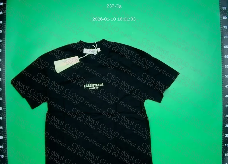 Camisa essentials preta 3