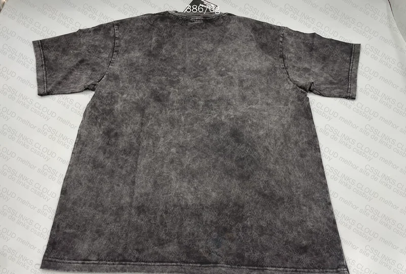 Stonewashed Big Face Post Malone Shirt