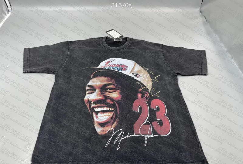 Stonewashed Michael Jordan Shirt