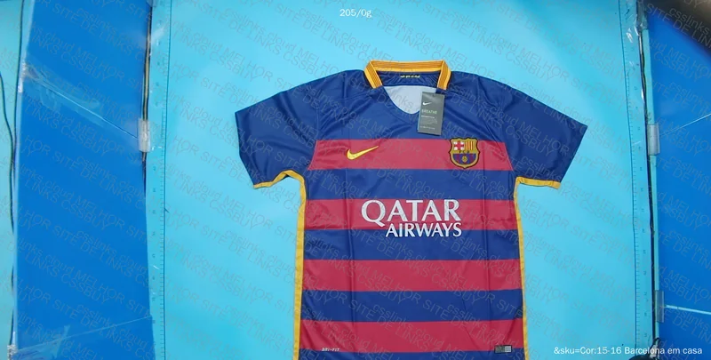 FC Barcelona Home 15-16 Retro Shirt