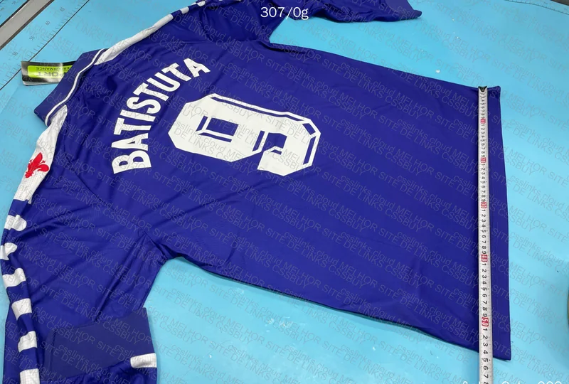 Fiorentina Retro Batistuta 98 Shirt 3