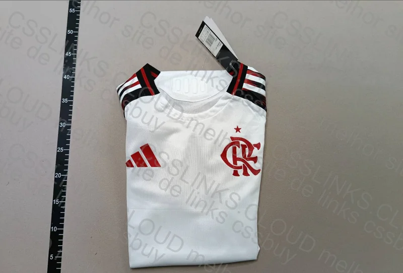Flamengo White Jersey 2025 Player Version