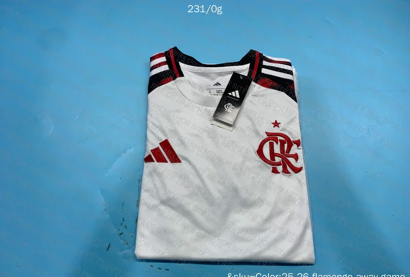 Flamengo White Jersey Fan